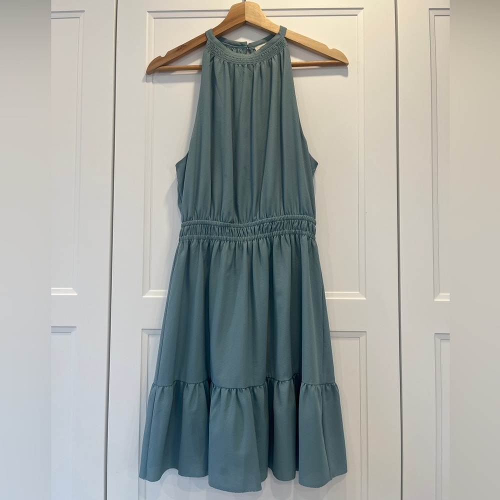 Aritzia Wilfred dress. Size: M. Color: blue/grey. Worn once